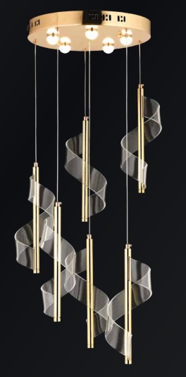 Elkon Avize Led Aydınlatma AD096-5+1 FGD